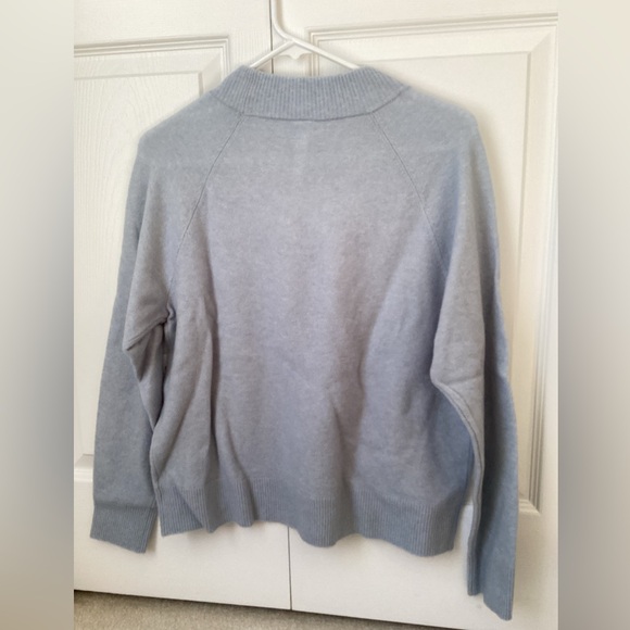 Athleta Soft Blue Crew Neck Sweater - Picture 5 of 5